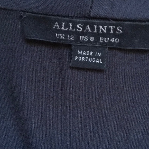 All Saints Novi MIDI Dress - Picture 2 of 5